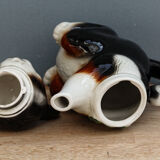 Tony wood english teapot, cat form