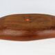 Coupe scandinave en teck sculpté vintage 1960