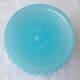 Verre opaline bleue