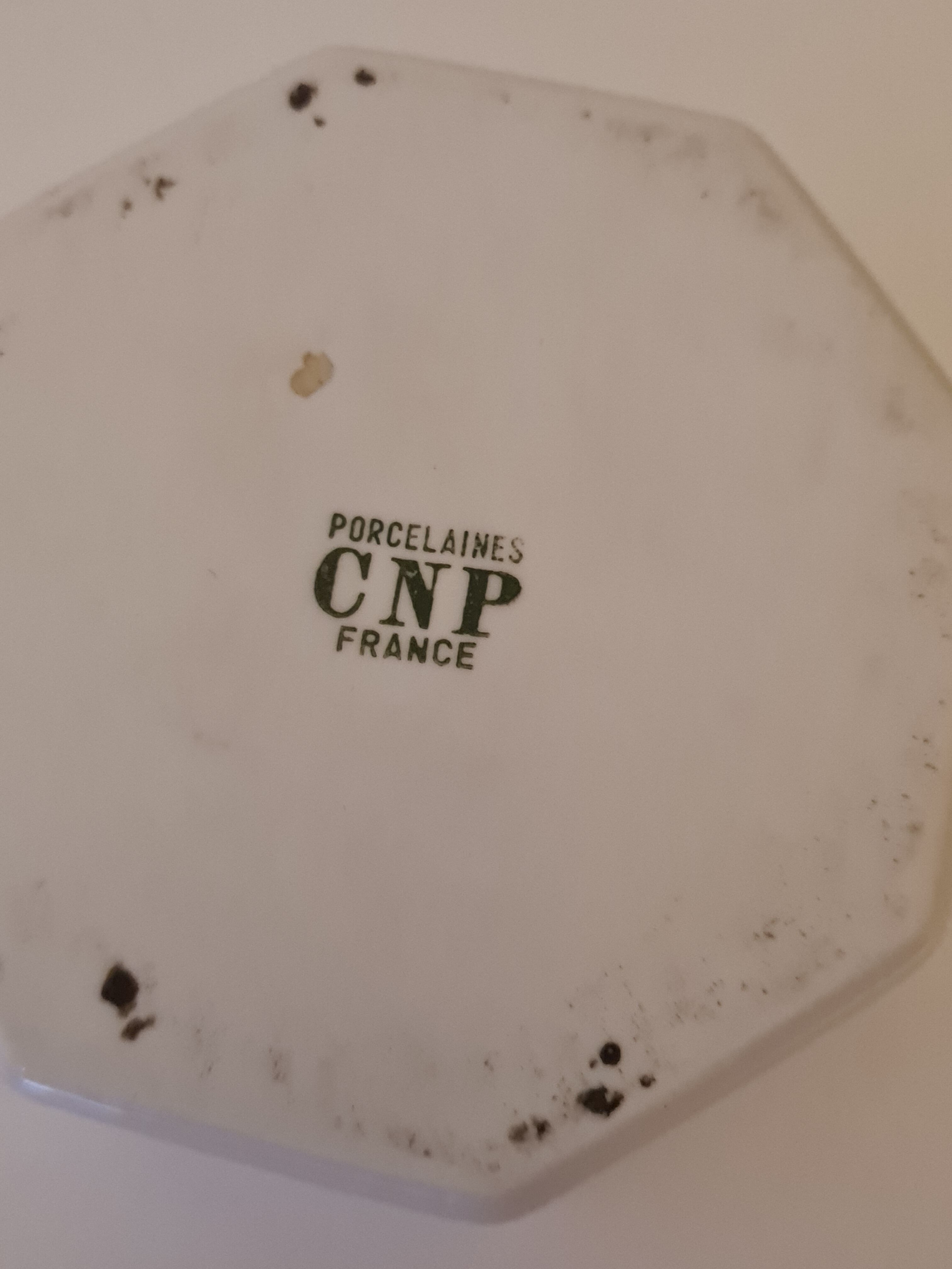CNP porcelain candy maker France floral decoration