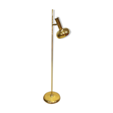 Vintage design brass floor lamp spot vloerlamp Mad men style