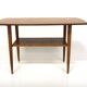 Scandinavian teak coffee table, Sweden, 1950.