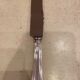 Solid silver cutting knife