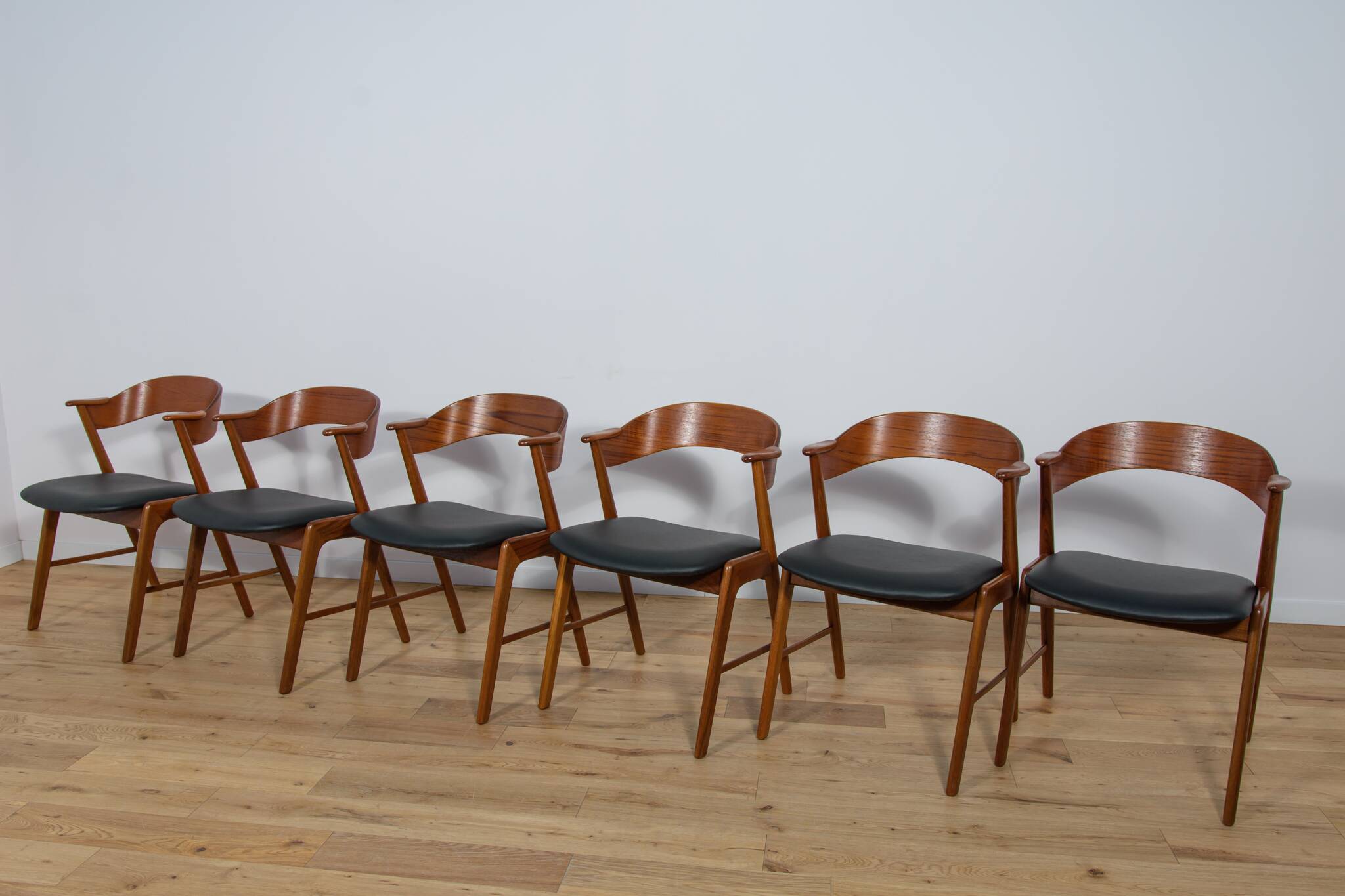 Mid-Century Danish Teak Chairs from Korup Stolefabrik, Denmark, 1960s, Set of 6