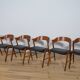 Mid-Century Danish Teak Chairs from Korup Stolefabrik, Denmark, 1960s, Set of 6