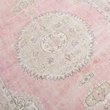 7x10 Shades Of Blush Pink Persian Rug,211x323Cm
