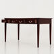 Mahogany desk scandinavian design of the 70s