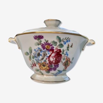 Sucrier porcelaine de Limoges Bernardaud  Art déco