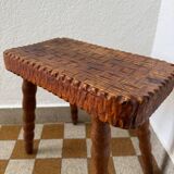 60s Brutalist Style Stool