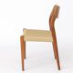 1 of 2 Niels Moller Chairs Model 71 1950s Vintage Teak - Repaired