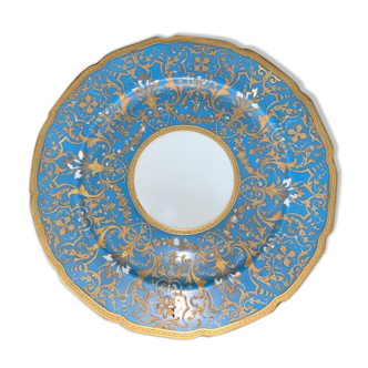 Assiette plate en porcelaine de limoge