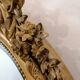 Louis XV style mirror in wood and gilded stucco, Napoleon III period