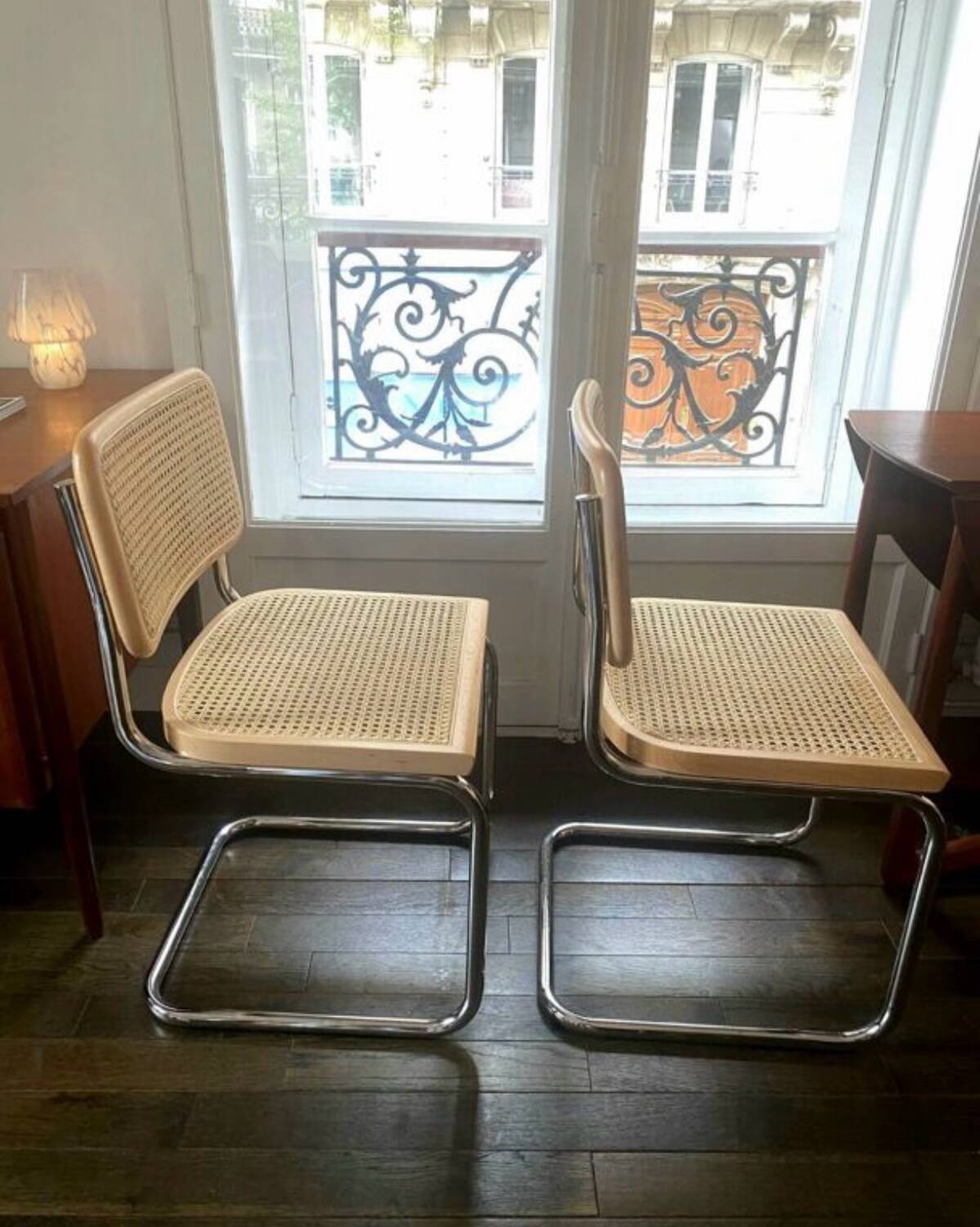 Cesca Chair B32 Marcel Breuer - Light Beech - Made in Italy