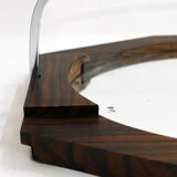 Art Deco mirror & Macassar ebony tray
