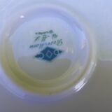 Plat creux  porcelaine Rose-Marie UML France