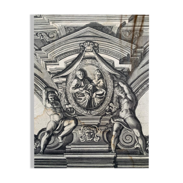 Bernard de Bailli, Palais Pitti : Salle Vénus, gravure, XVIIème siècle
