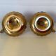 Pair of brass cellar rat candle holders