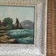Marine oil on panel Louis Andrey