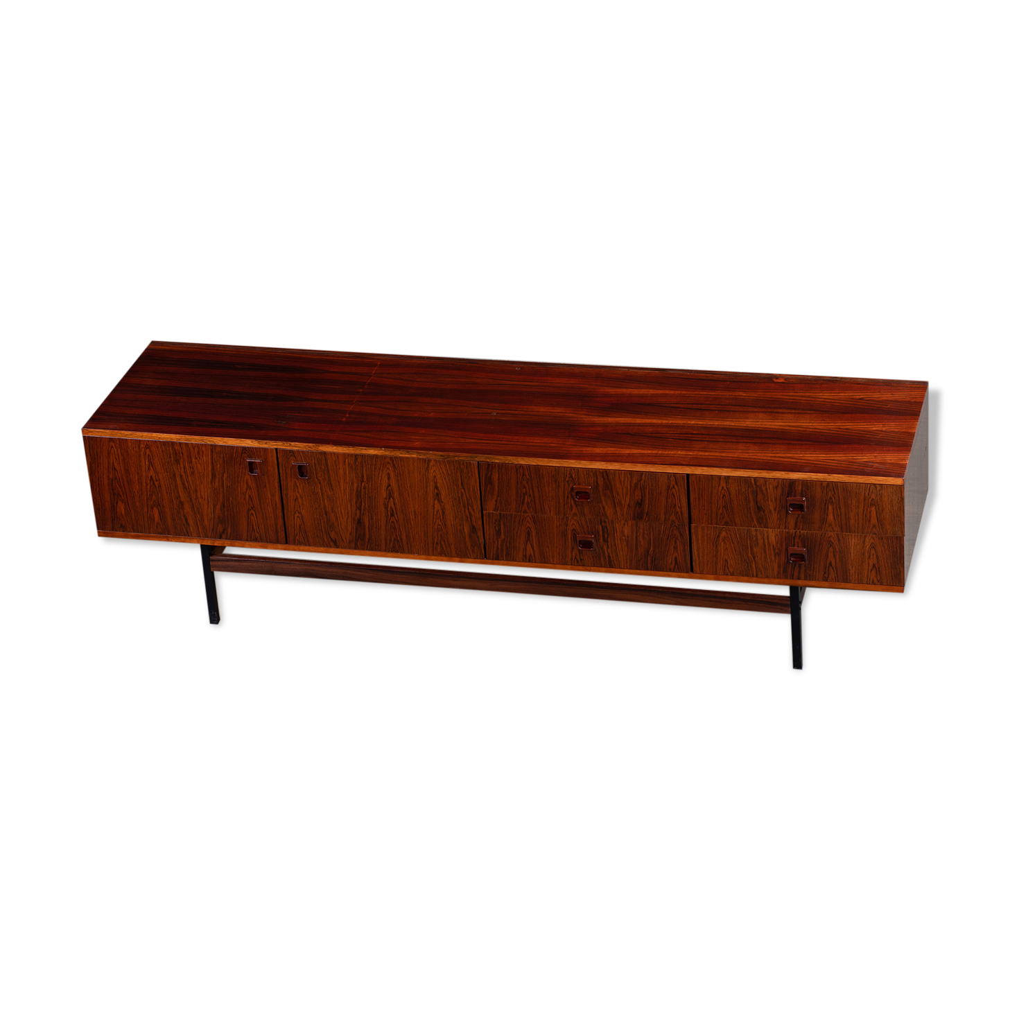 Vintage Scandinavian Enfilade – 236 cm