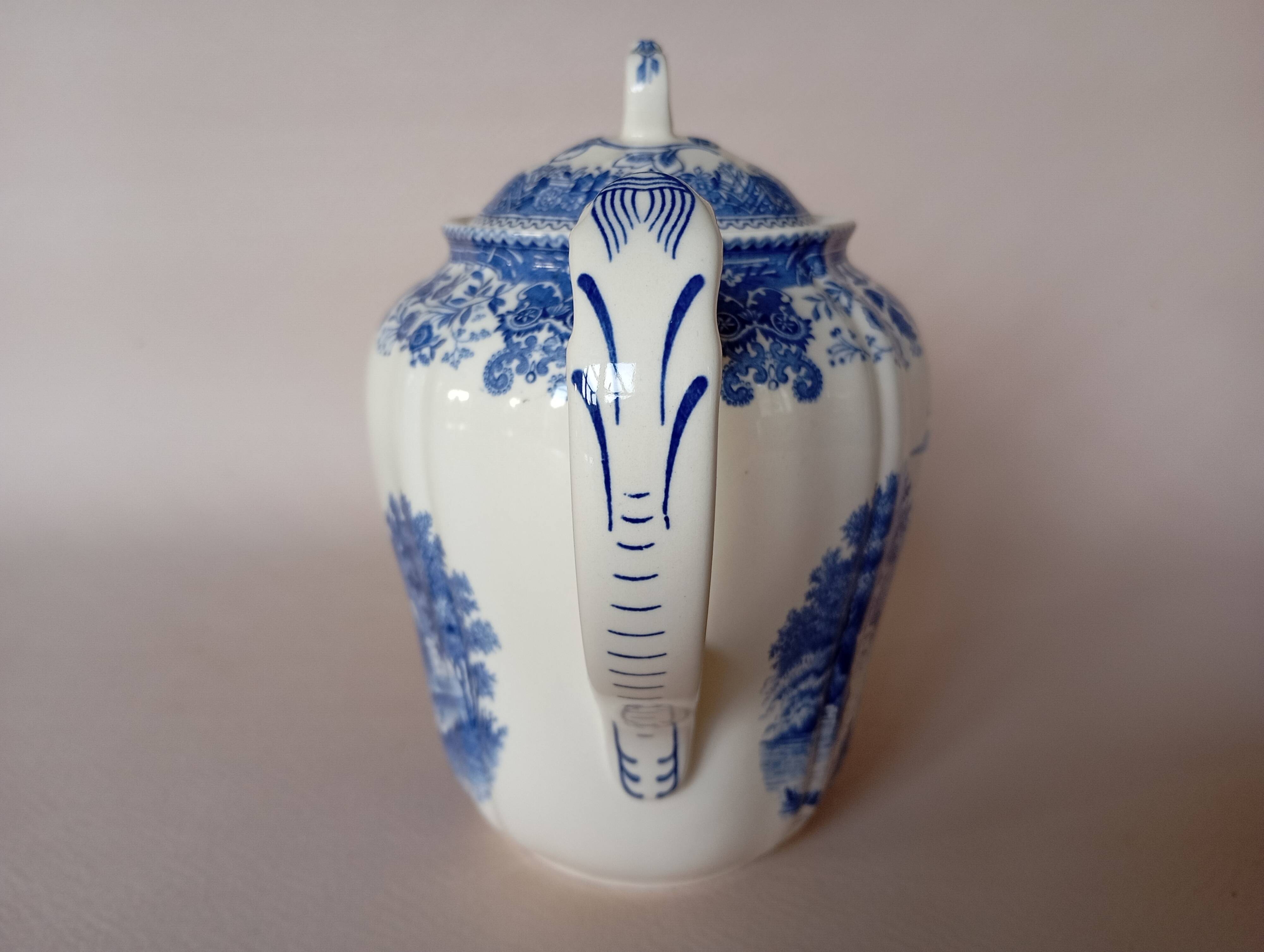 Verseuse 'Burgenland' bleu Villeroy & Boch
