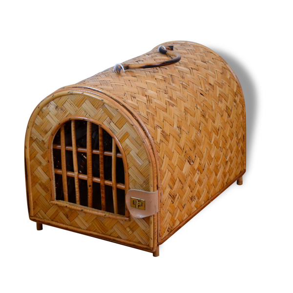 Panier De Transport Pour Chat Ou Petit Chien En Rotin Et Osier Naturel Vintage Selency Panier De Transport Pour Chat Ou Petit Chien En Rotin Et Osier Naturel Vintage Selency