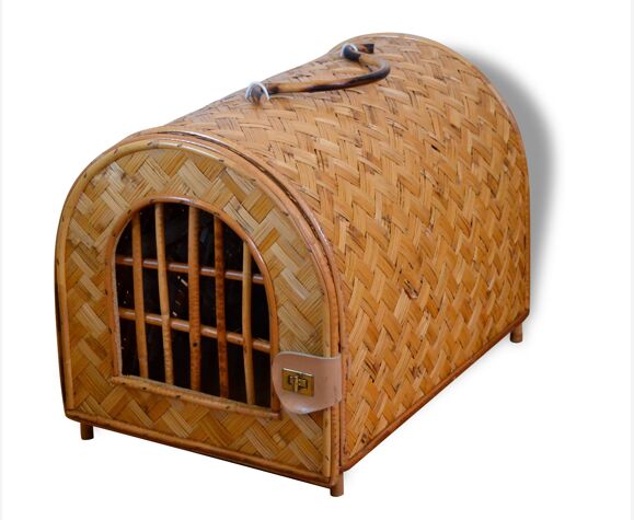 Panier De Transport Pour Chat Ou Petit Chien En Rotin Et Osier Naturel Vintage Selency Panier De Transport Pour Chat Ou Petit Chien En Rotin Et Osier Naturel Vintage Selency