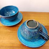 Pair of Aldo Londi breakfast cups, Italy 1960