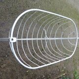Bercelonnette white wrought iron with gooseneck for sail