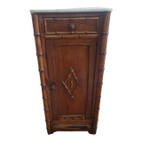 Bamboo wooden bedside table