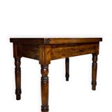 Table italienne en noyer, années 1950