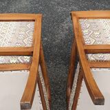 Pair of restoration style armchairs