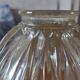Pair of Art Deco wall lights, ceramic and holophane glass.