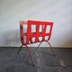 70s Metal Stand for Newspaper, Towel or Wood