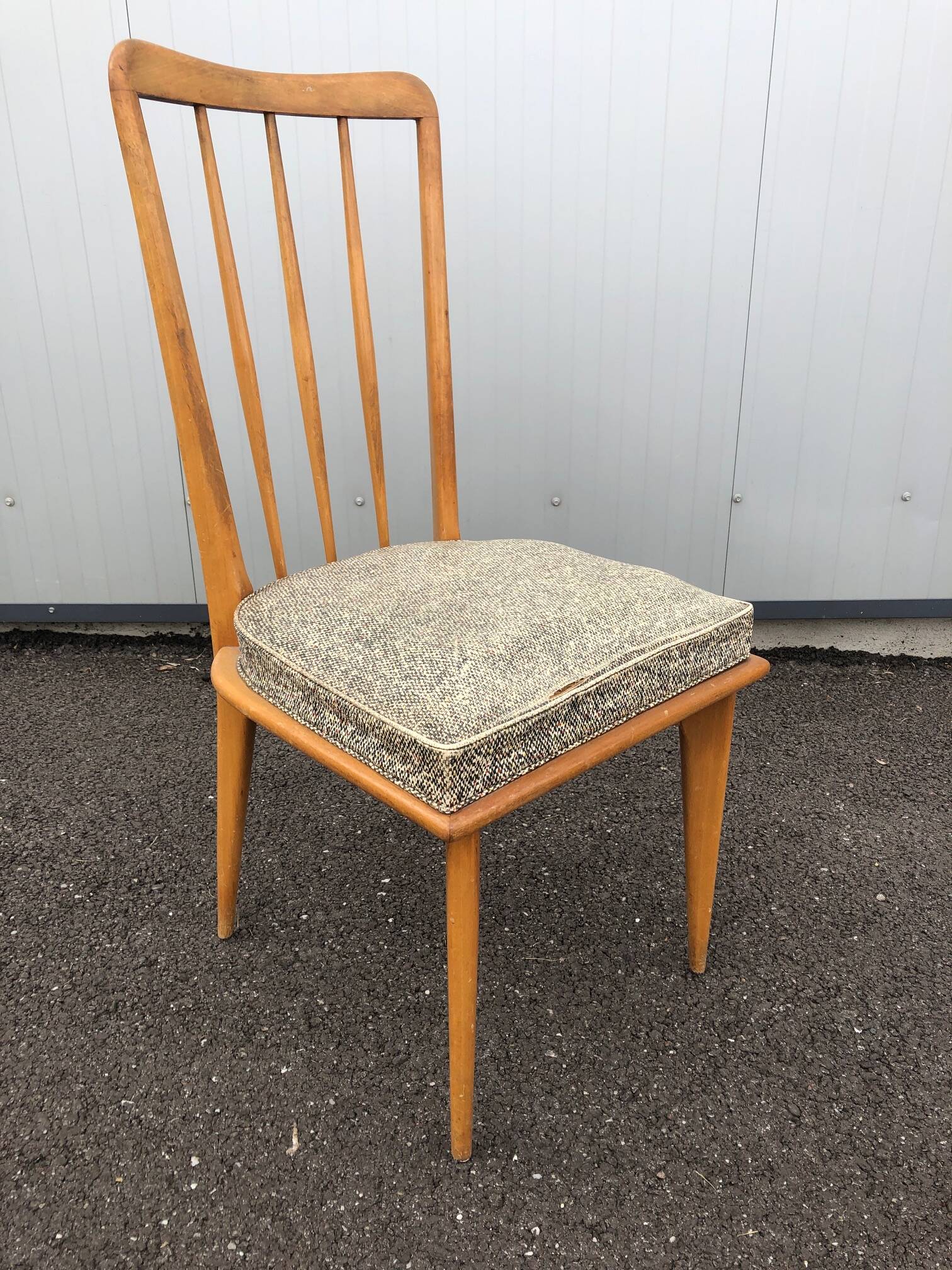 5 Charles Ramos chairs 1950