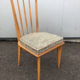 5 chaises Charles Ramos 1950