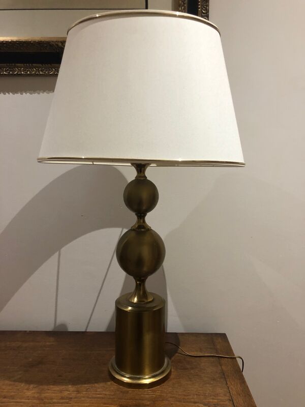 Lampe barbier en laiton