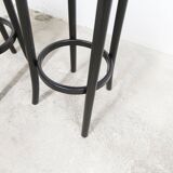 Pair of Baumann high stools, Dialog model, 79 cm