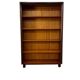 Vintage wooden shallow shelf/display case/bookcase