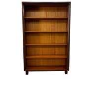 Vintage wooden shallow shelf/display case/bookcase