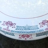 Soup dish of the Saint Amand faienceries of the new ceramic factories in the north