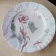 Compote dish, footed bowl Longwy pottery Poppy model