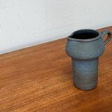 Studio pottery vase by Theodor Bogler for Maria Laach, mid-century German, 1960s.