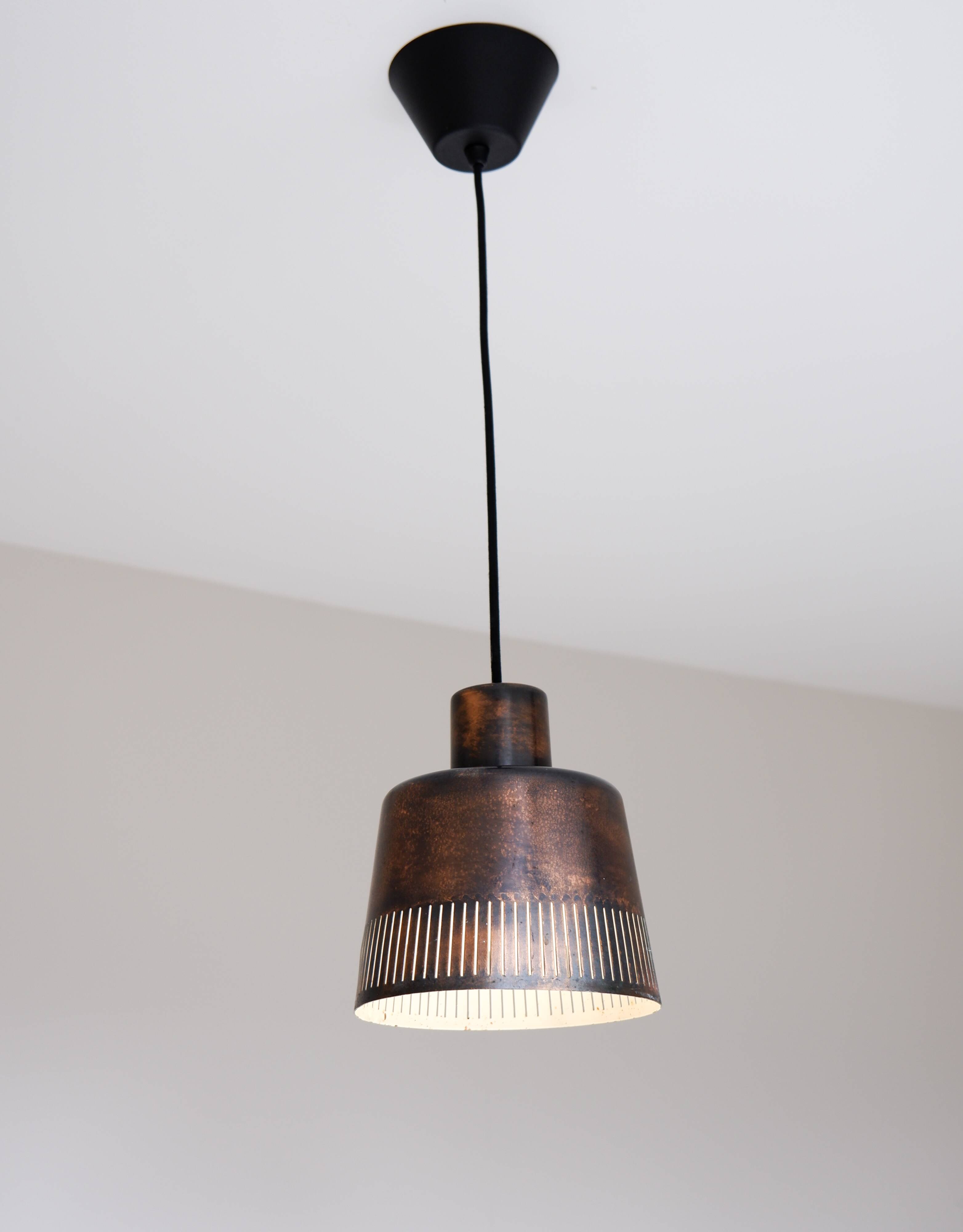 Hans Bergström, pendant copper light edited by Atelje Lyktan