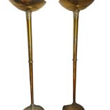 Empire style golden floor lamp