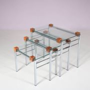 1960s Modern nesting tables from the Netherlands