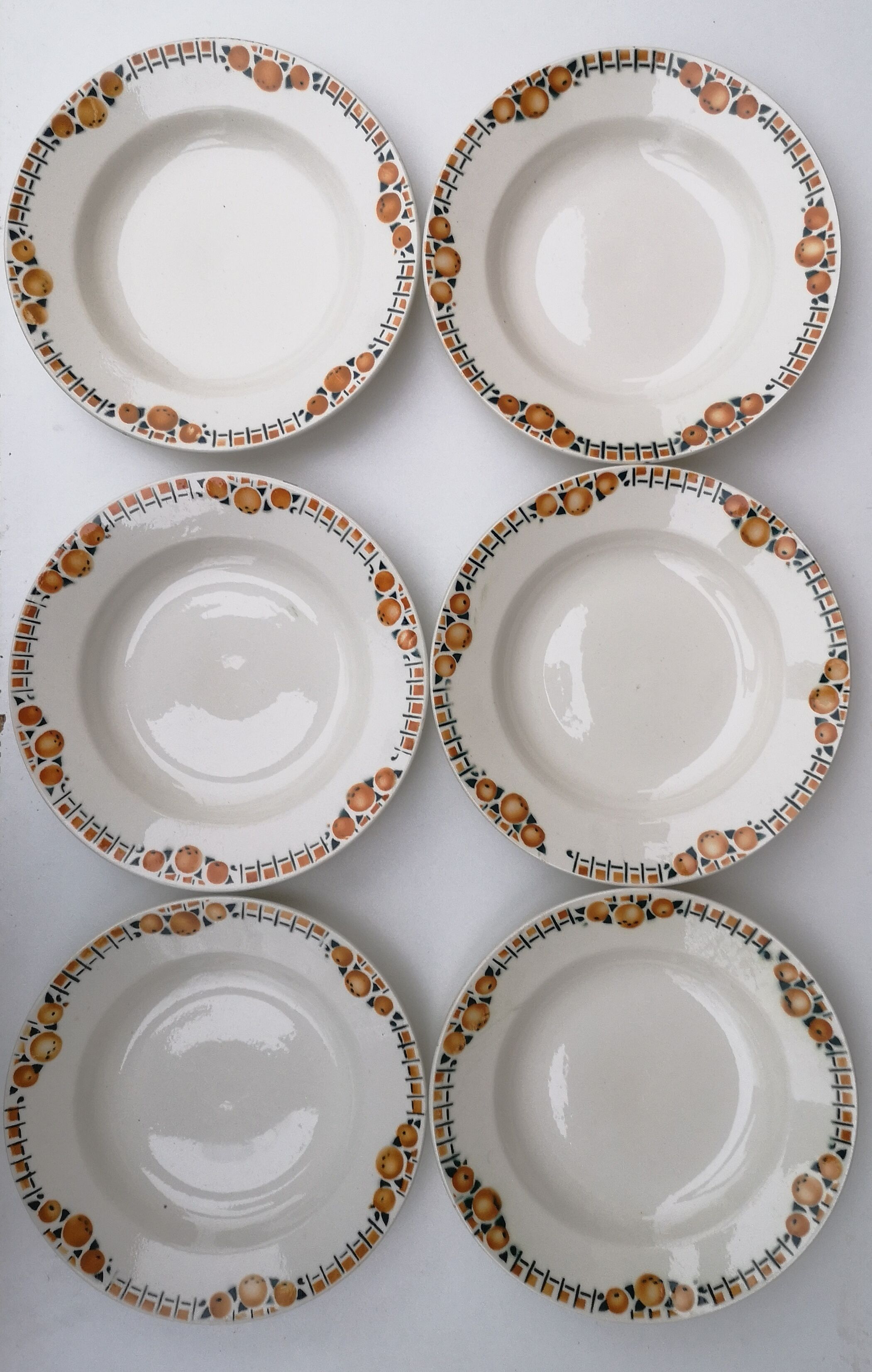 Old hollow plates Cotentin St Amand