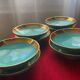 8 MAGDA Art Deco cream bowls made in France