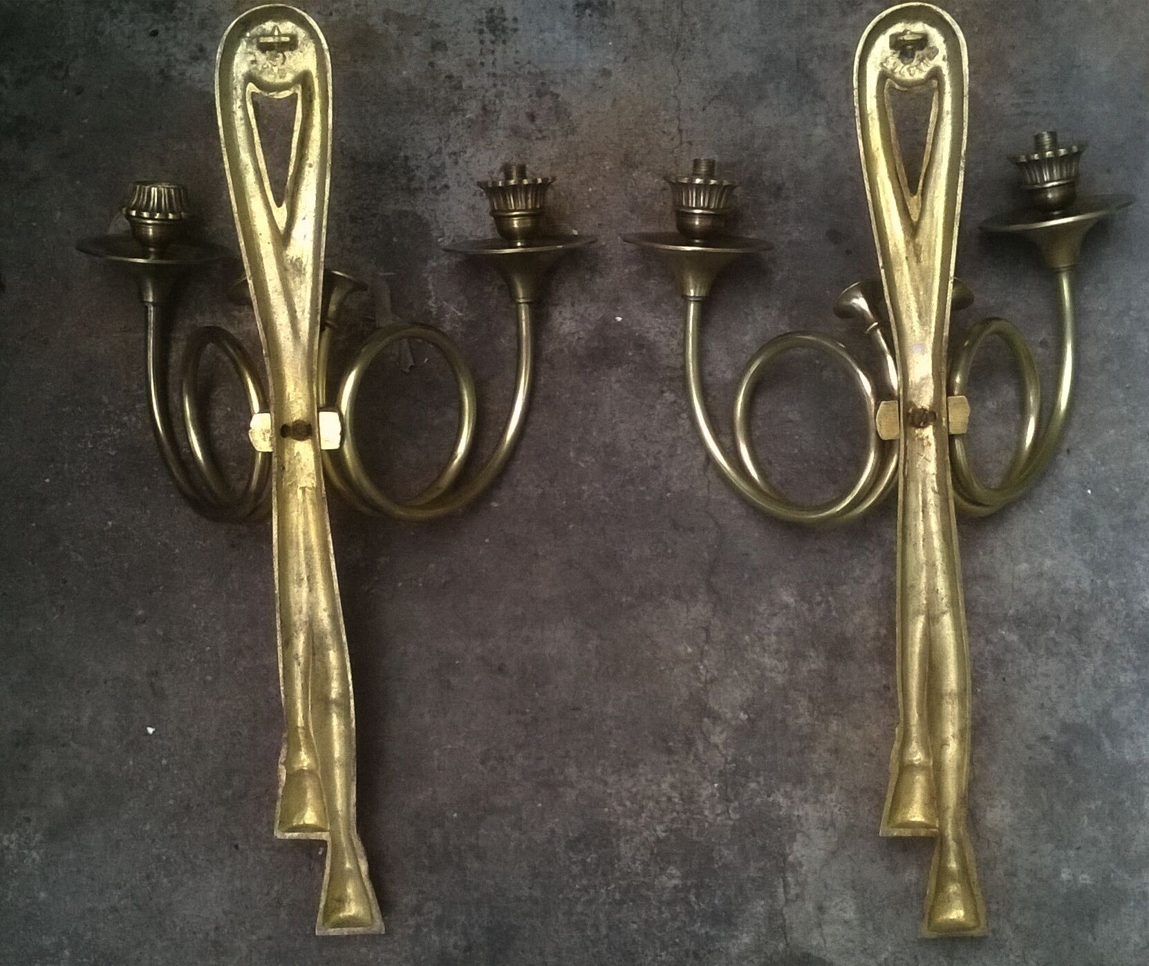 Appliques aux cors 1940
