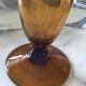 Bubble glass vase and breath of the famous glassworks of Biot sign