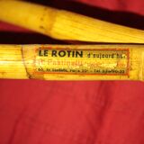 Rattan bottle door